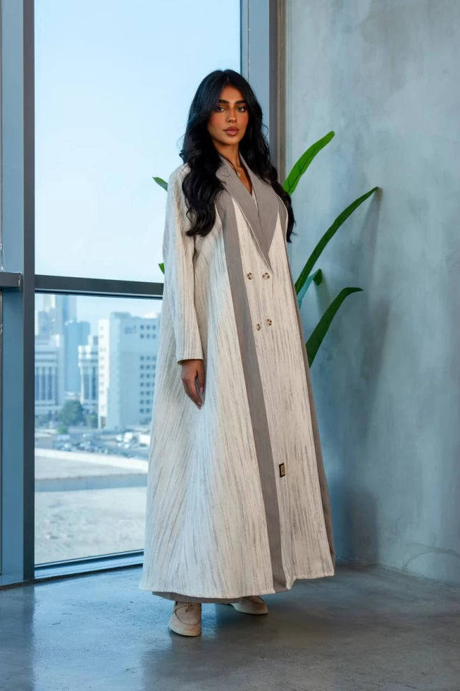 عباية بليزر بيج IB246 بيج