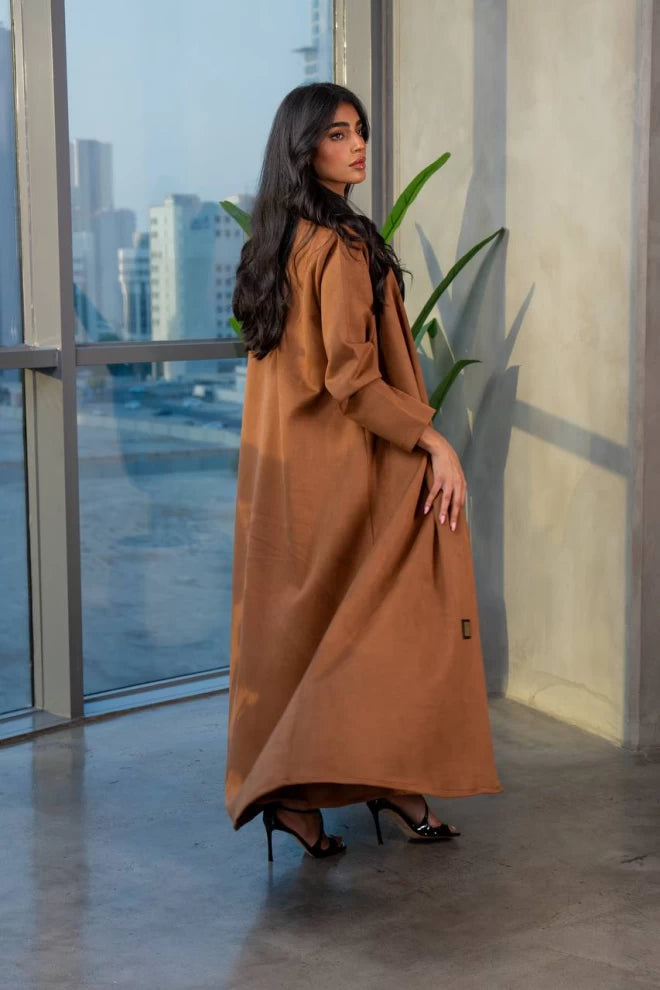 عباية شمواه جملي IB242 بني