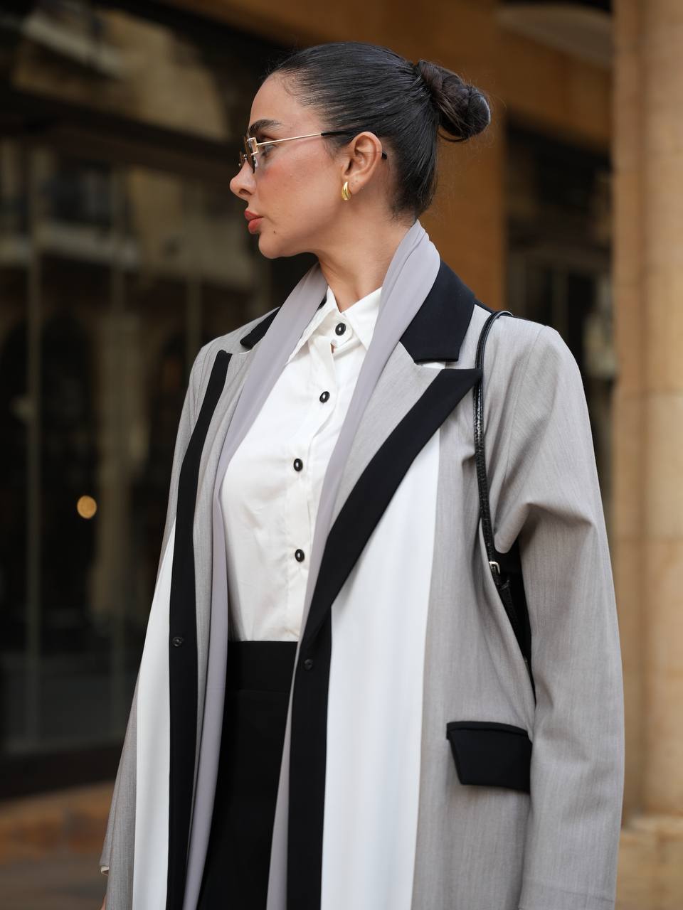 عباية بليزر كريب .C:IB365