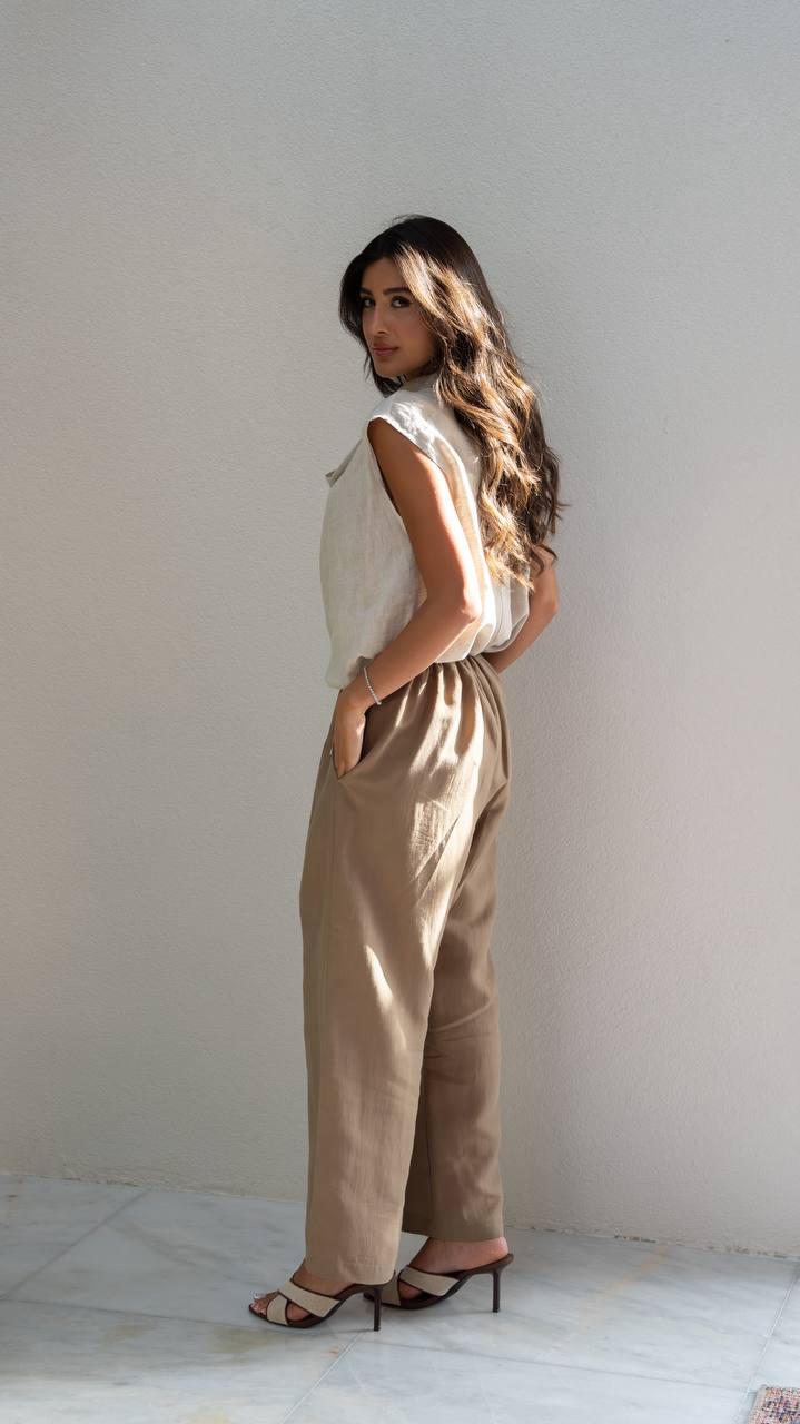 Blouse and pants set.C:1107