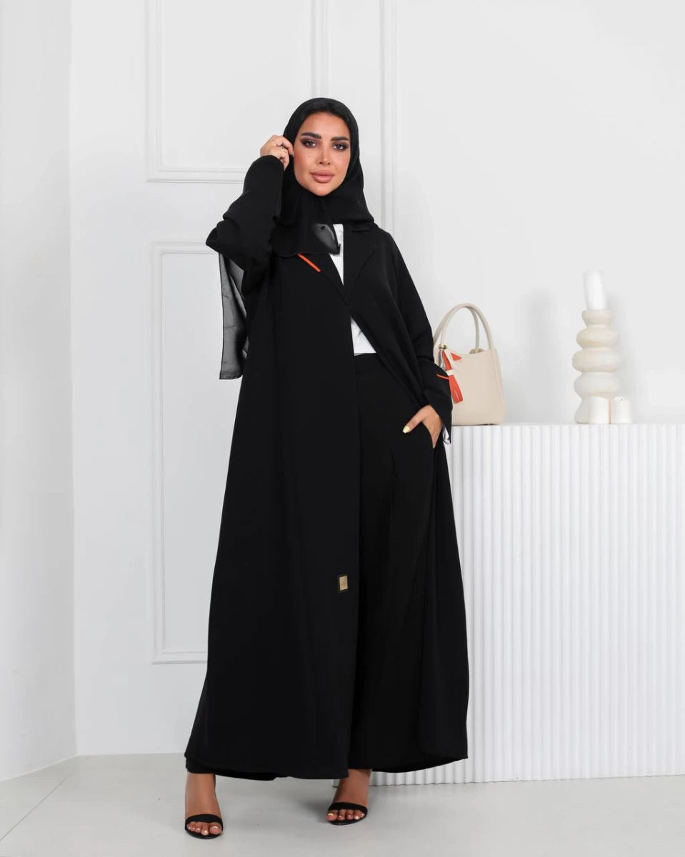 عباية بليزر سوداء IB206 أسود 