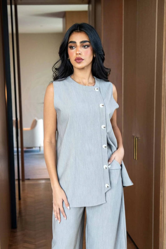 سترة رمادية IB1052 رمادي V 