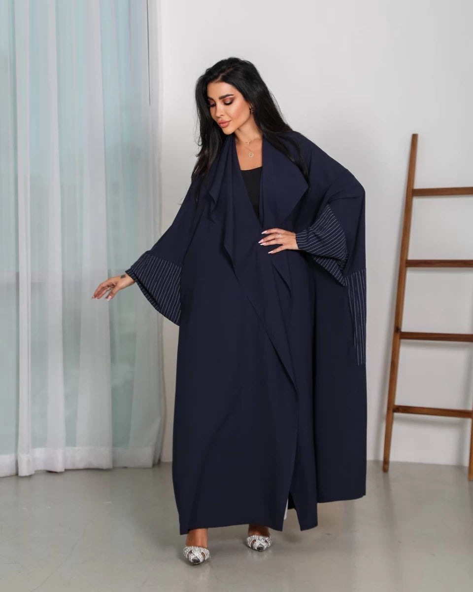 عباية كريب IB145 أزرق (مقاس واحد) 