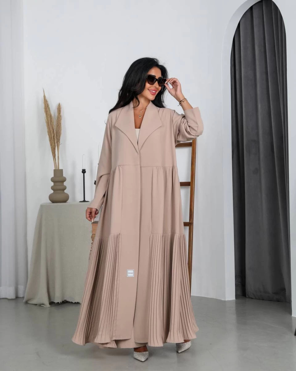 عباية كريب بيج IB148 بيج 