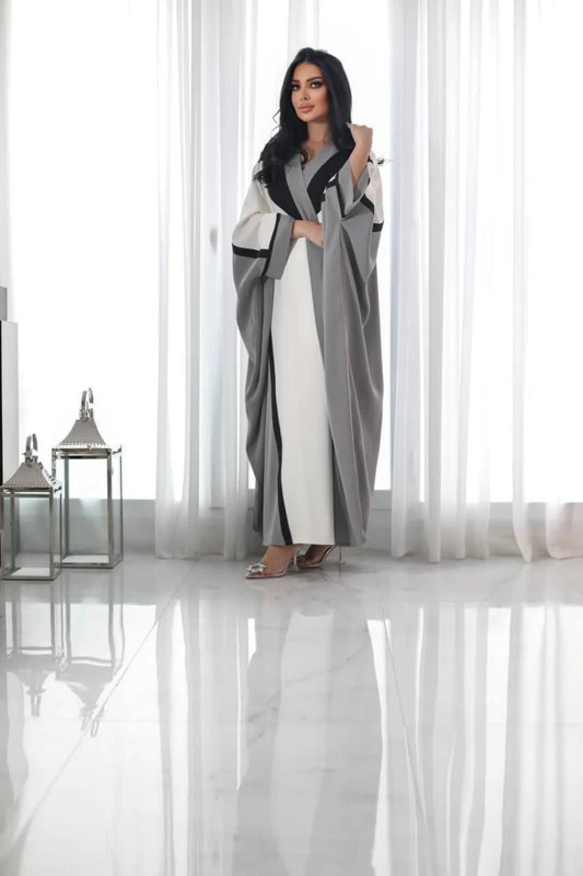 Abaya with Barbie Raw Freesize IB205 (Free size)