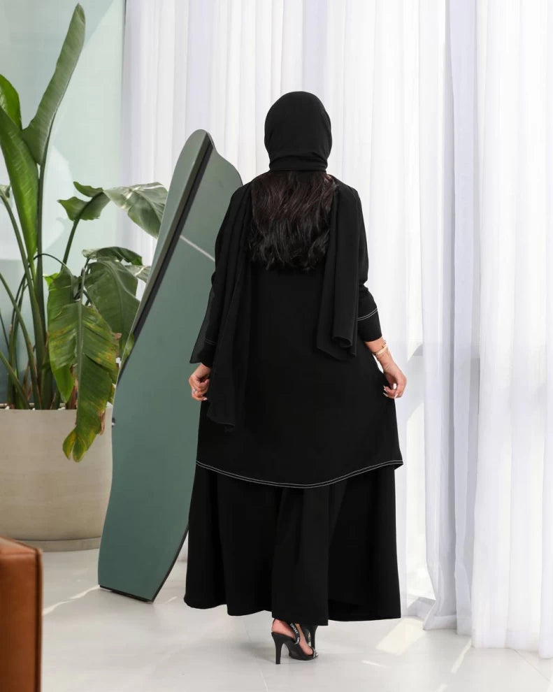 كريب IB128 طقم كريب أسود من قطعتين 