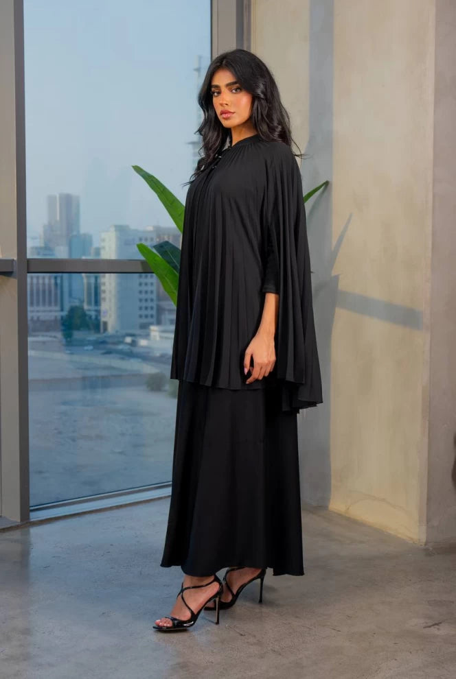 Black Blouse & Dress Set IB241 Black