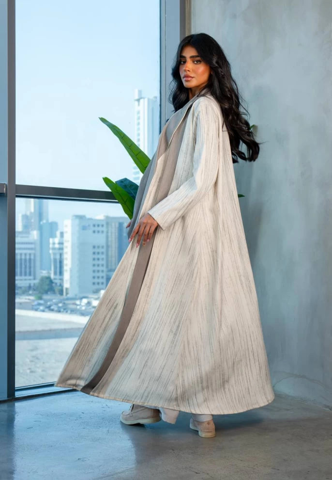 عباية بليزر بيج IB246 بيج 