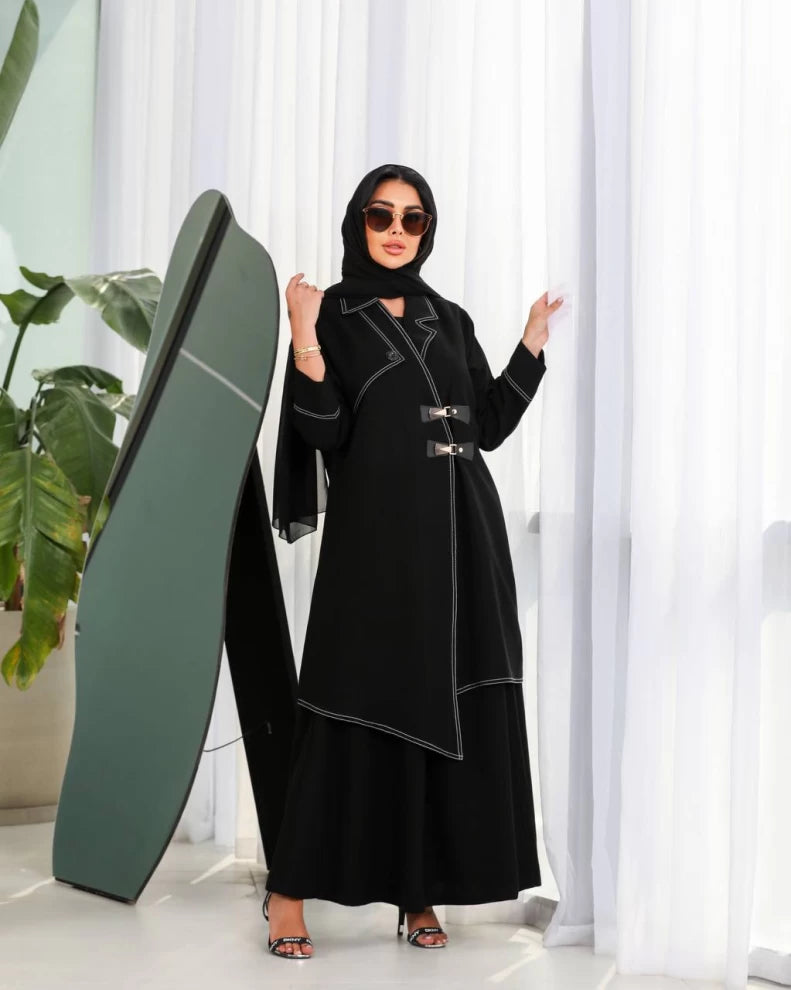 كريب IB128 طقم كريب أسود من قطعتين 