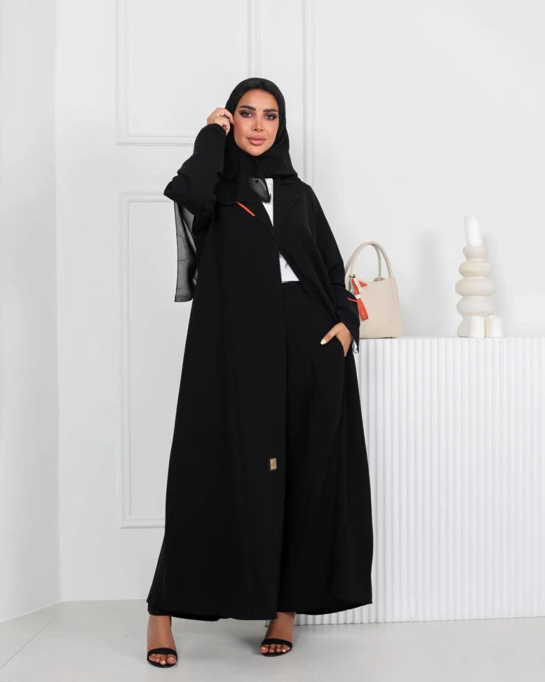 عباية بليزر سوداء IB206 أسود 