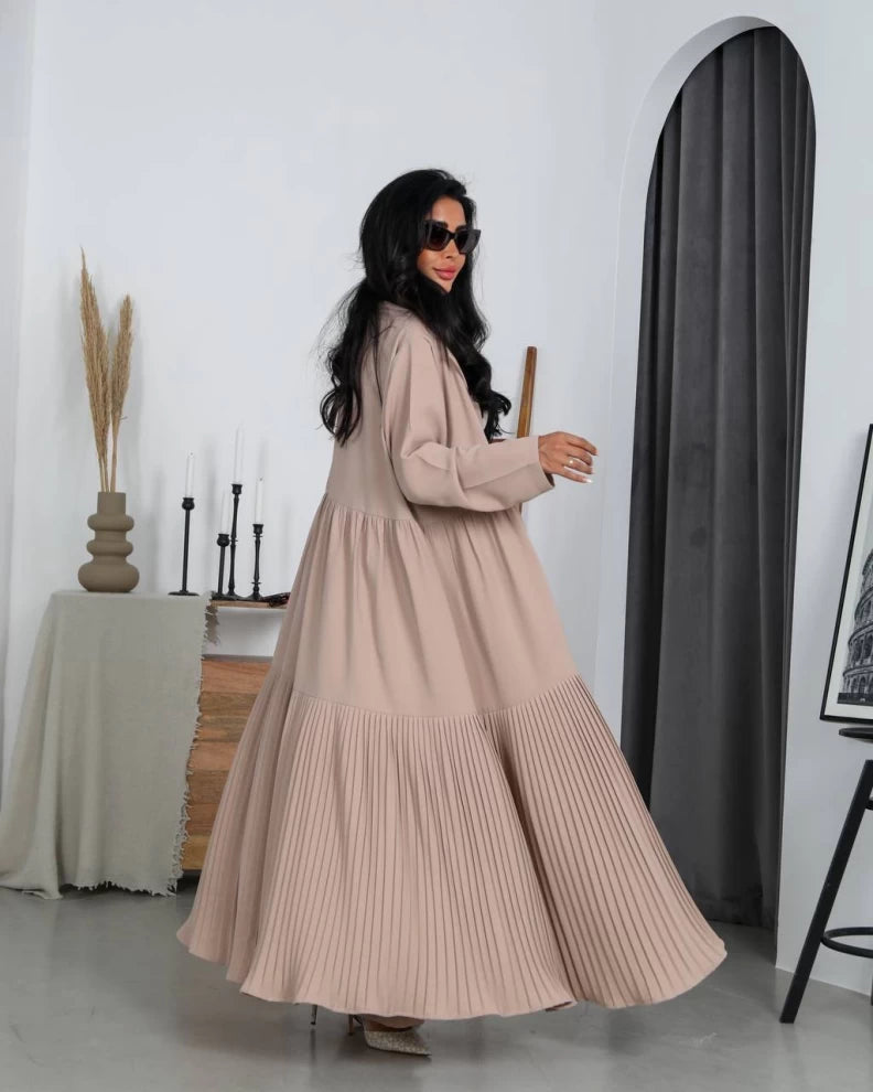 عباية كريب بيج IB148 بيج 