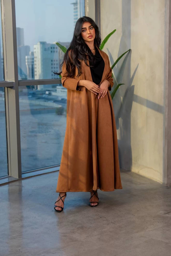 عباية شمواه جملي IB242 بني 