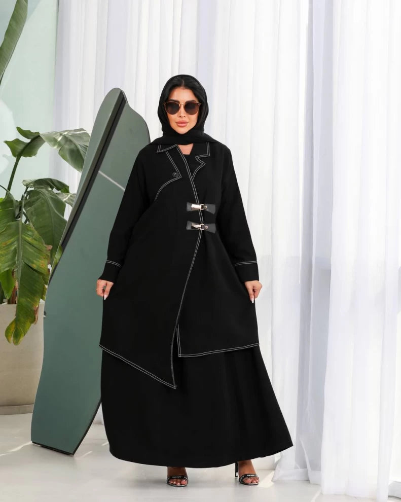 كريب IB128 طقم كريب أسود من قطعتين 