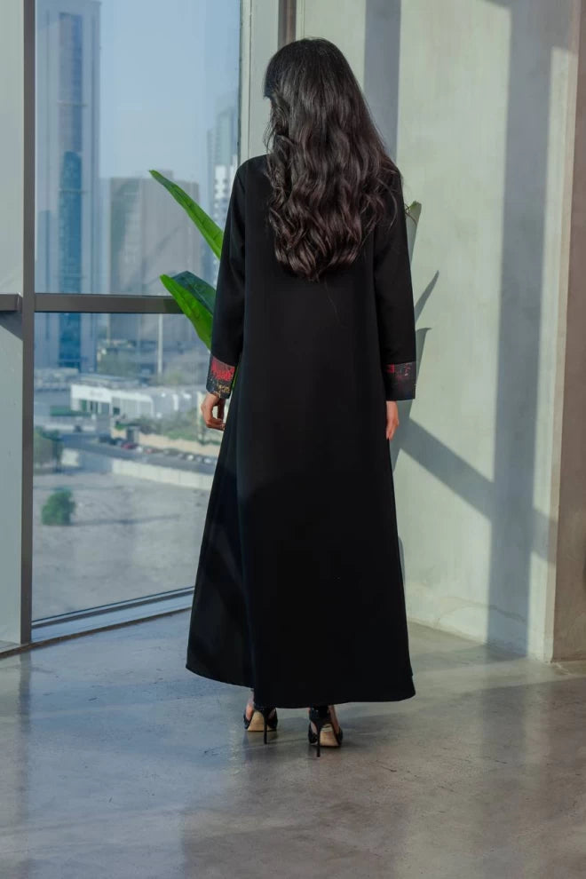عباية بليزر سوداء IB245 