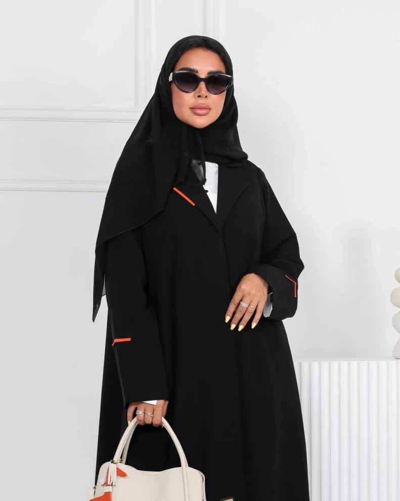 عباية بليزر سوداء IB206 أسود 