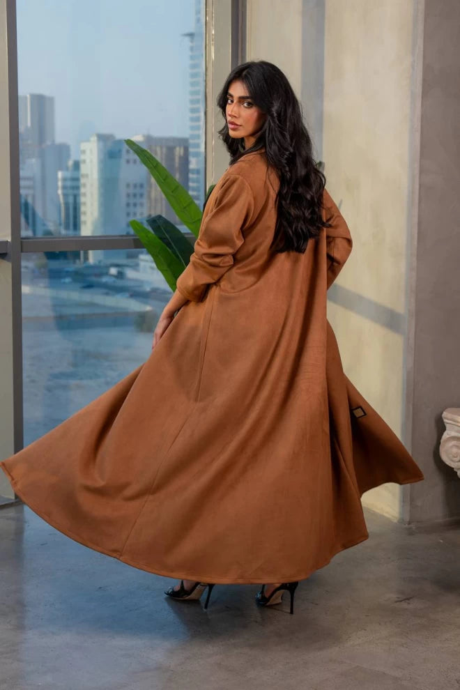 عباية شمواه جملي IB242 بني 