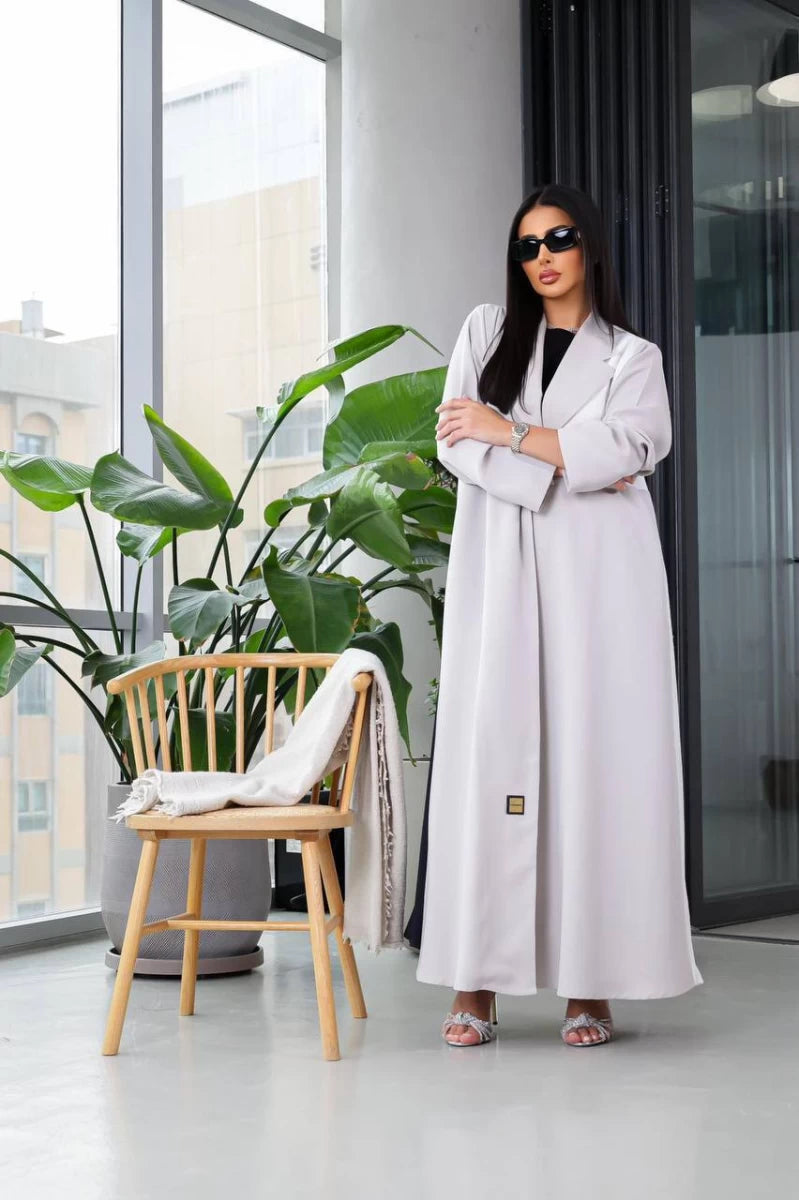 عباية كريب بيج IB157 بيج 