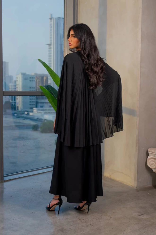 Black Blouse & Dress Set IB241 Black