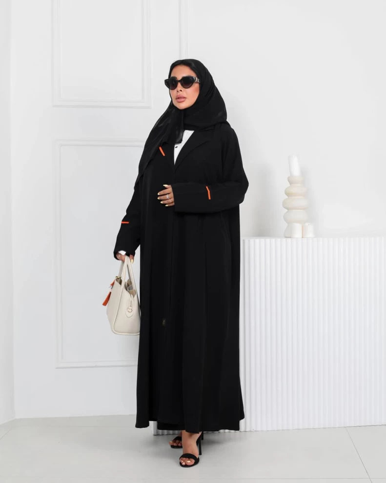 عباية بليزر سوداء IB206 أسود 