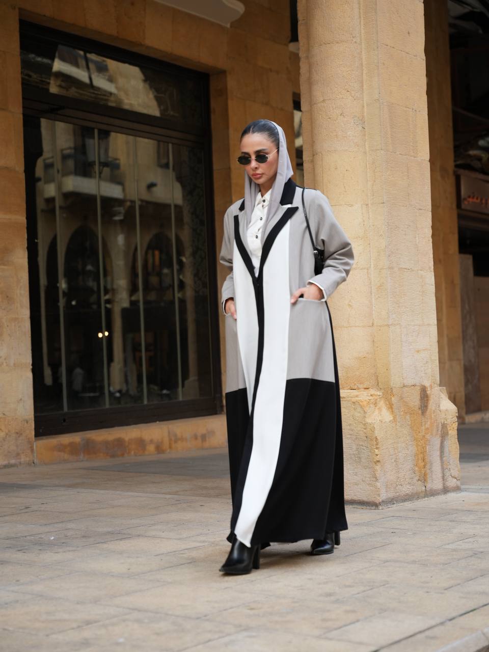 عباية بليزر كريب .C:IB365