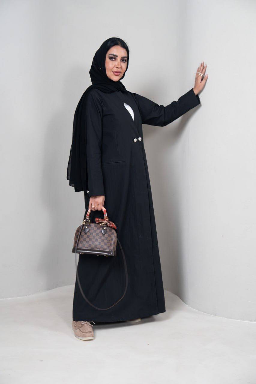 ترنش كوت باللون الاسود  C:IB342