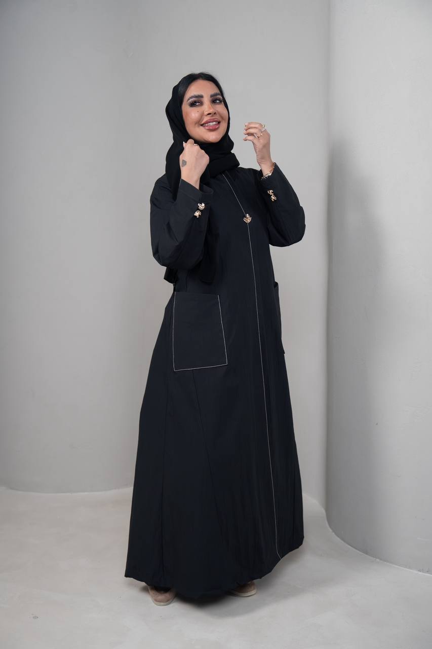 ترنش كوت باللون الاسود C:IB338