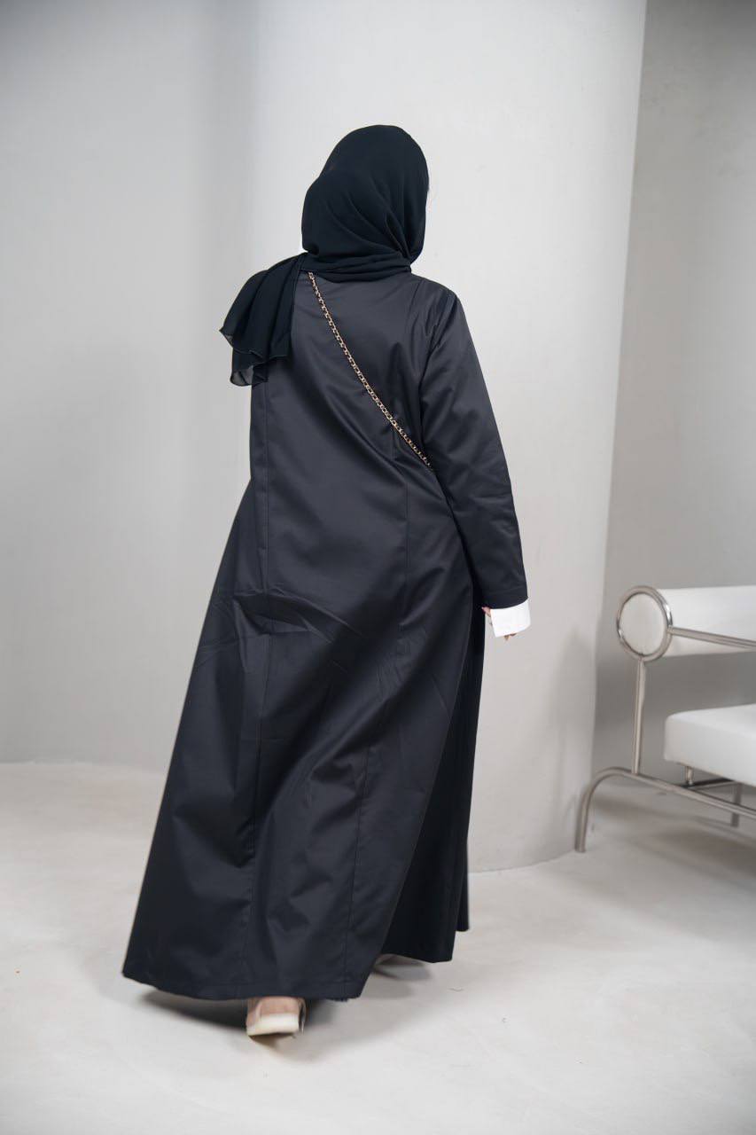 ترنش كوت عملي باللون الاسود C:IB339