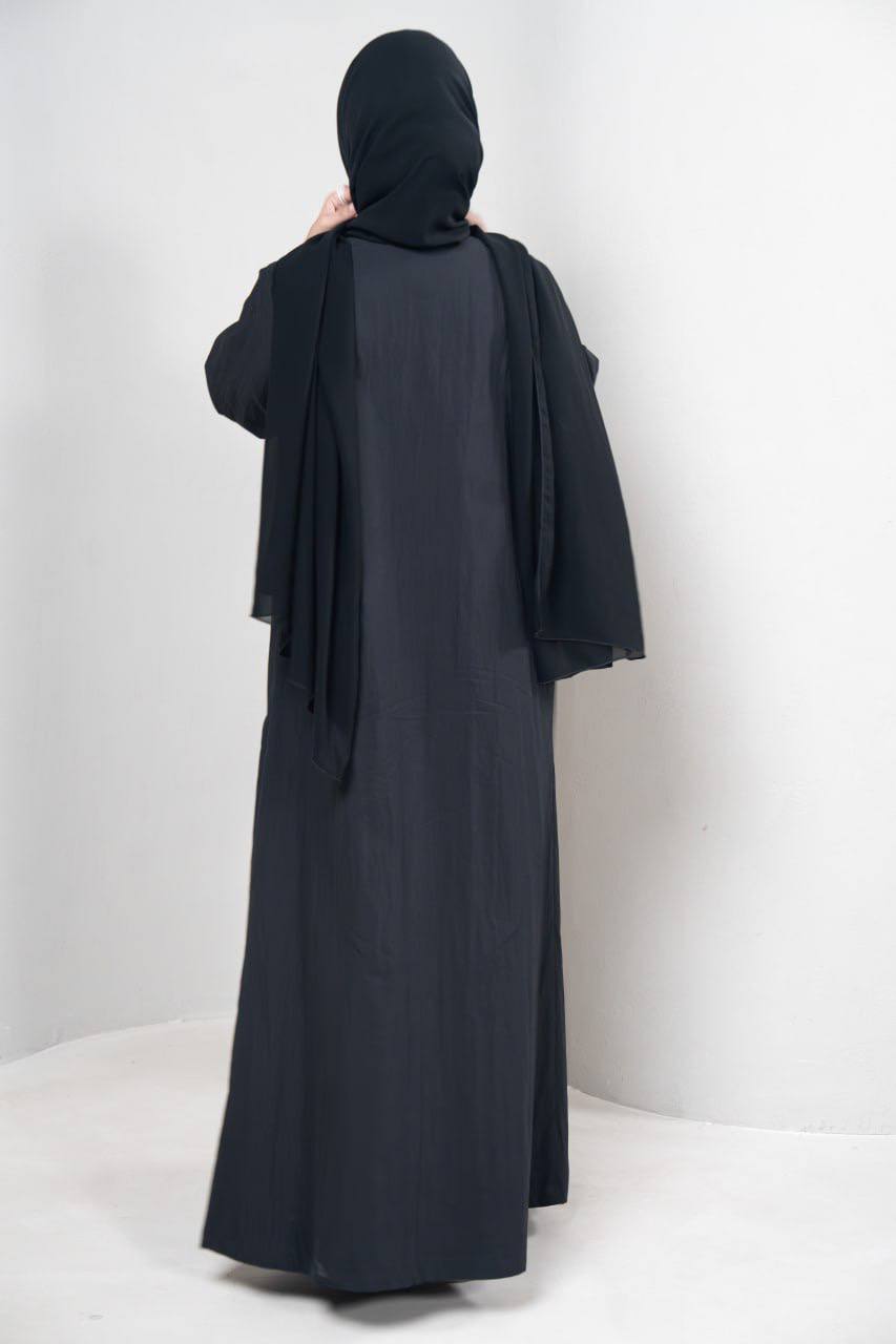 ترنش كوت باللون الاسود  C:IB342
