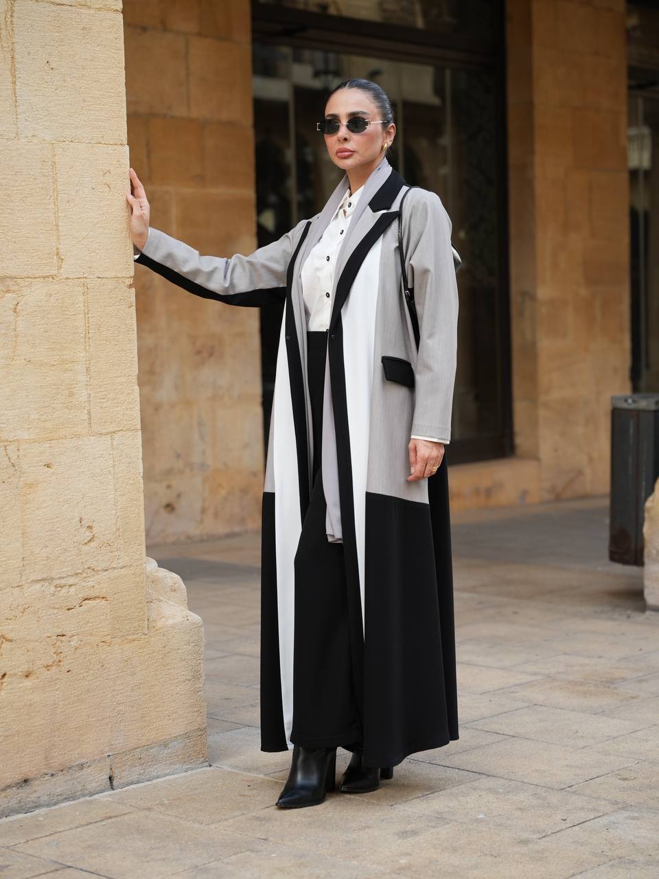 عباية بليزر كريب .C:IB365