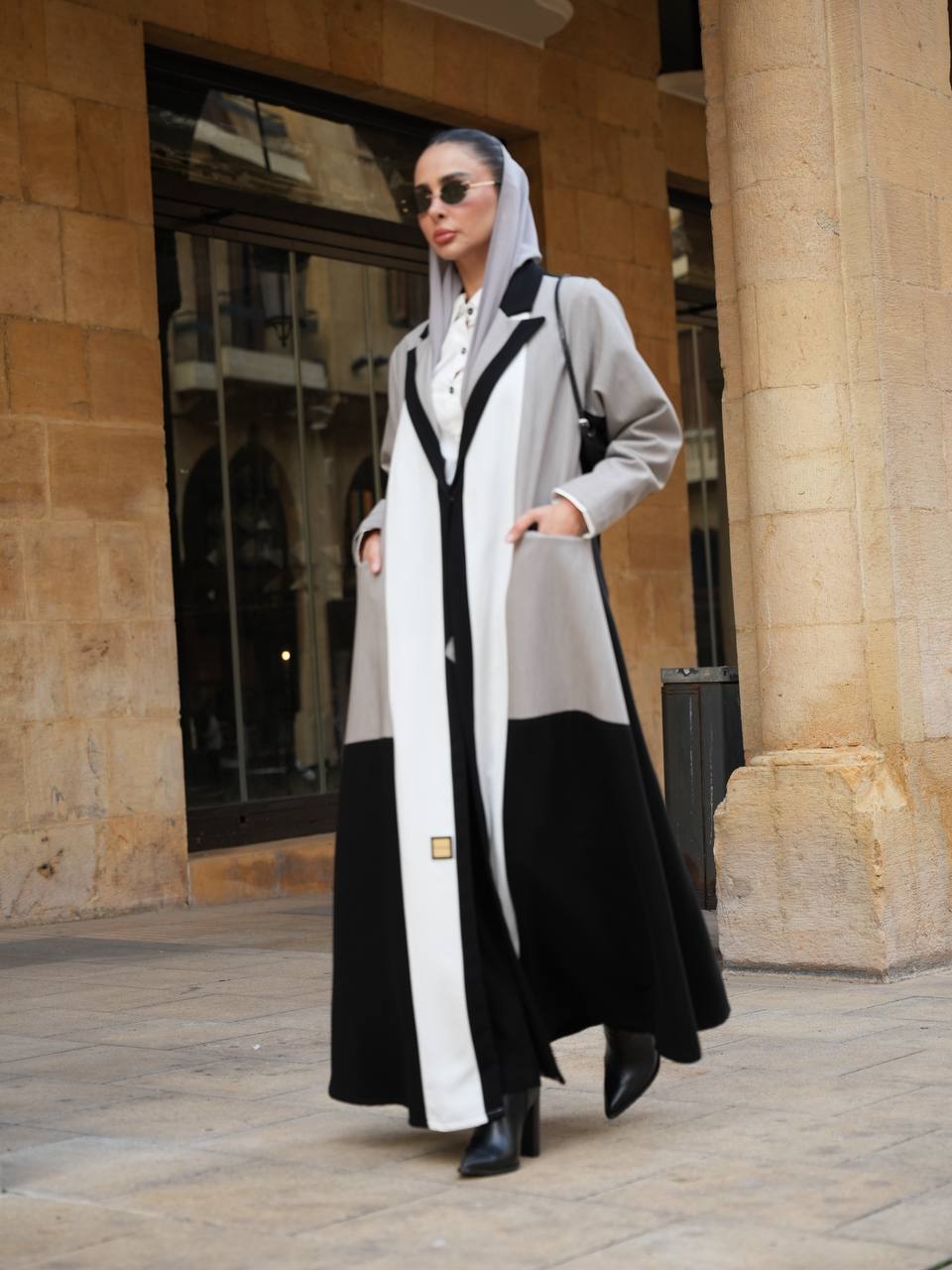 عباية بليزر كريب .C:IB365